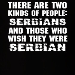 There Are Two Kinds Of People Funny Serbian T Shirt 6782045
