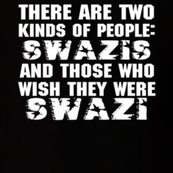 There Are Two Kinds Of People Funny Swazi T Shirt 6782059