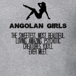 Angolan Girls Beautiful Creatures Essential Nationality T Shirt 6795067