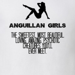 Anguillan Girls Beautiful Creatures Essential Nationality T Shirt 6795075