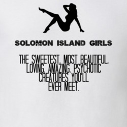 Solomon Island Girls Beautiful Creatures Essential Nationality T Shirt 6796227