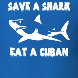 Save A Shark Eat A Cuban Funny Nationality T Shirt 9053385