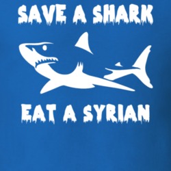 Save A Shark Eat A Syrian Funny Nationality T Shirt 9053575