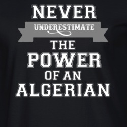 Never Underestimate An Algerian Popular Nationality T Shirt 9623413