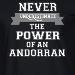 Never Underestimate An Andorran Popular Nationality T Shirt 9623415