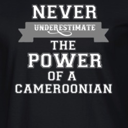 Never Underestimate A Cameroonian Popular Nationality T Shirt 9623508