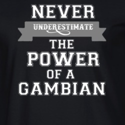 Never Underestimate A Gambian Popular Nationality T Shirt 9623604
