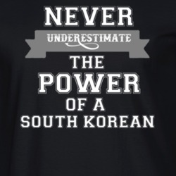 Never Underestimate A South Korean Popular Nationality T Shirt 9623674