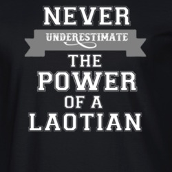Never Underestimate A Laotian Popular Nationality T Shirt 9623683