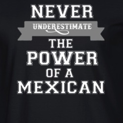 Never Underestimate A Mexican Popular Nationality T Shirt 9623737