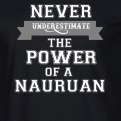 Never Underestimate A Nauruan Popular Nationality T Shirt 9623752