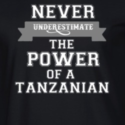 Never Underestimate A Tanzanian Popular Nationality T Shirt 9623931