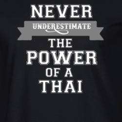 Never Underestimate A Thai Popular Nationality T Shirt 9623935