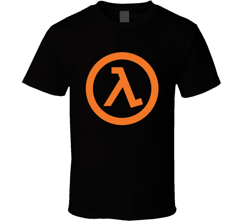 Half Life 2 - Lambda Video Game T Shirt Half Life 2 - Lambda Video Game T Shirt
