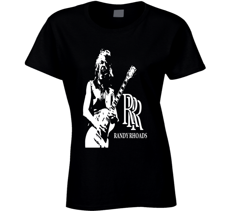 Randy Rhoads Guitar Legend Tribute Ladies T Shirt