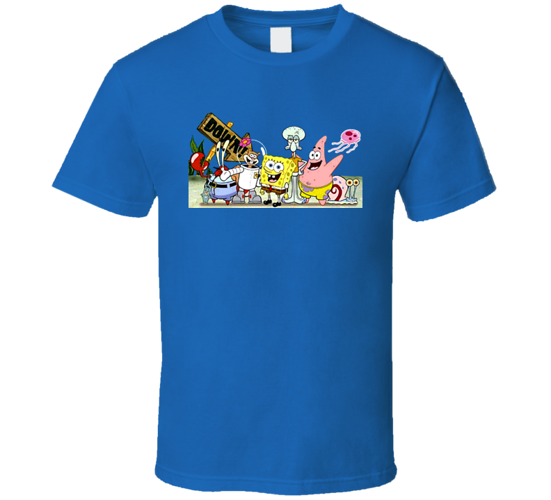 Spongebob Squarepants Cast T Shirt Spongebob Squarepants Cast T Shirt