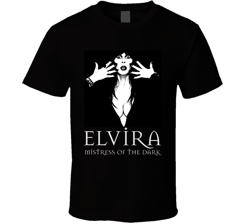 Perfect Fit T Shirts Elvira In The Dark Halloween T Shirt Perfect Fit T Shirts Elvira In The Dark Halloween T Shirt