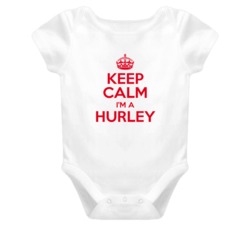 Family Hurley Keep Calm and Carry On Baby One Piece Bodysuit 2004034