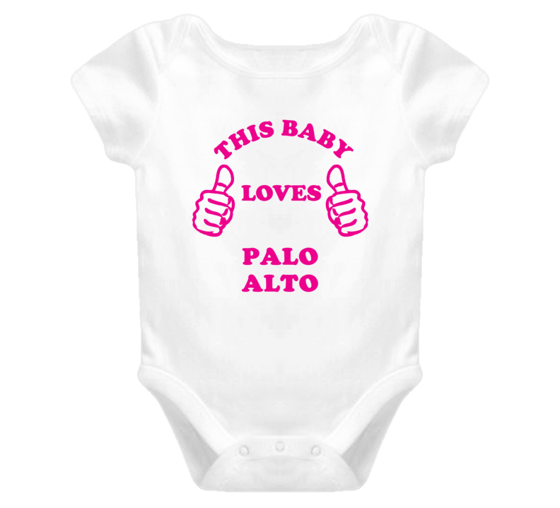Palo Alto USA This Girl Loves Baby One Piece Palo Alto USA This Girl Loves Baby One Piece