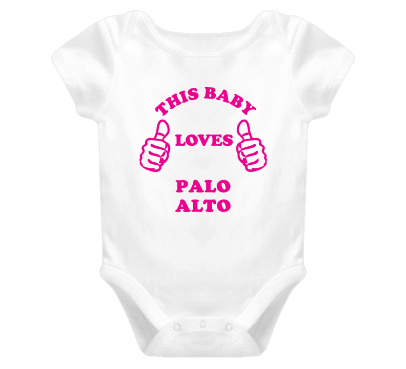 Palo Alto USA This Girl Loves Baby One Piece