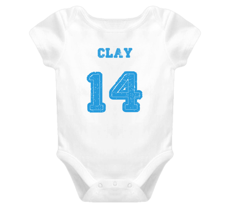Clay Established Sports Newborn 2014 Bodysuit Baby One Piece Clay Established Sports Newborn 2014 Bodysuit Baby One Piece