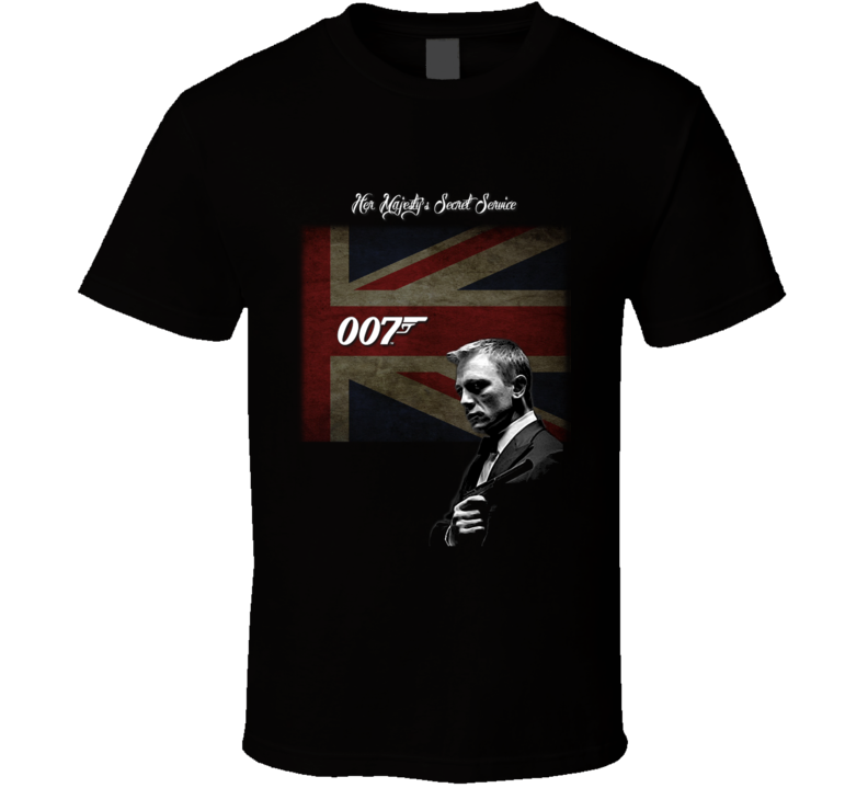 007 James Bond T Shirt 007 James Bond T Shirt