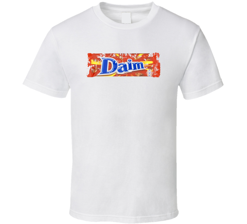 Daim Chocolate Candy Bar Grunge T Shirt