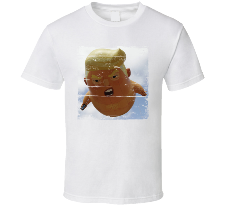 Trump Baby Balloon London Protests Takes Flight Funny T Shirt