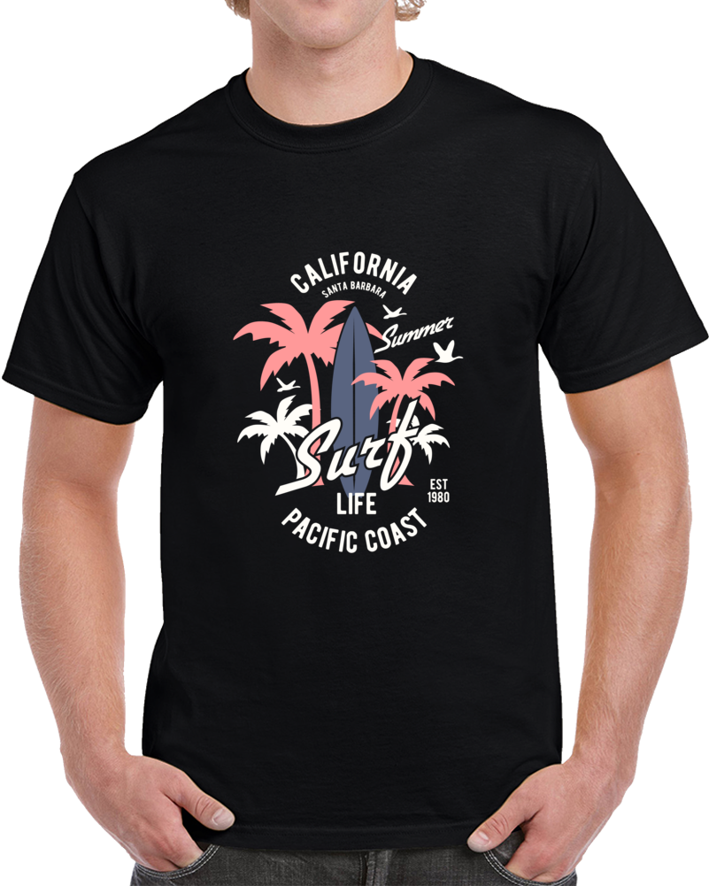 California Surf Pacific Coast T Shirt