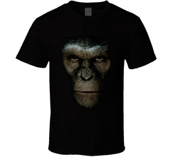 Rise Of The Planet Of The Apes Movie Black Unisex T Shirt