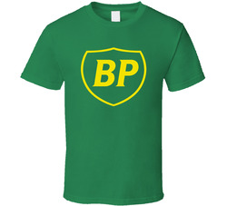 Bp Gasoline Gas Station Vintage Fuel Petro Classic Logo .png Green Unisex T Shirt 40349526