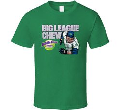 Big League Chew Baseball Sour Apple 80s Green Unisex T Shirt 40349630