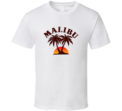 Malibu Rum White Unisex T Shirt
