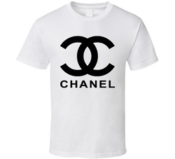 T-shirt Chanel Drip High End Logo Symbol Graphic Womens White Tee Size S To 2xl White Unisex T Shirt