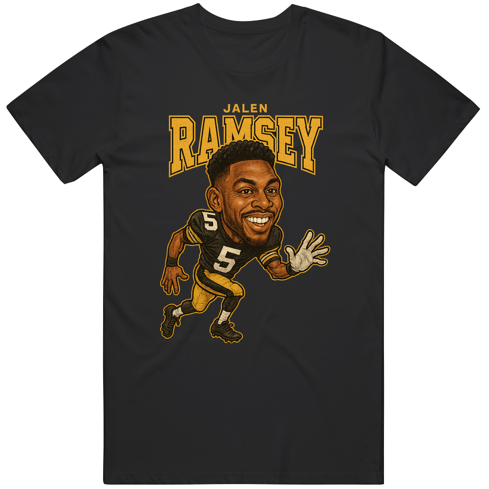 Jalen Ramsey Vintage Retro Caricature Tee T Shirt