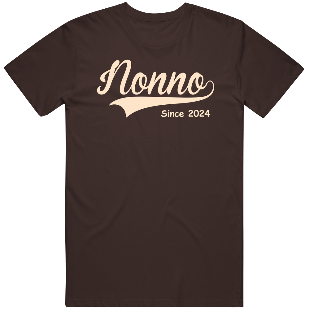 Nonno Since Any Year Cool T Shirt