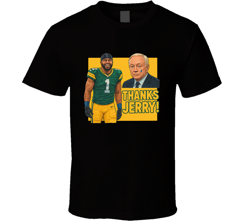Micha Parsons Thanks Jerry Funny Football Fan T Shirt Micha Parsons Thanks Jerry Funny Football Fan T Shirt