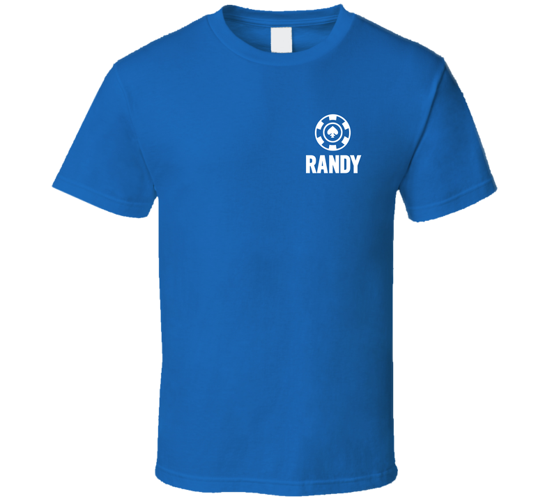 Randy Chest Crest T Shirt Randy Chest Crest T Shirt
