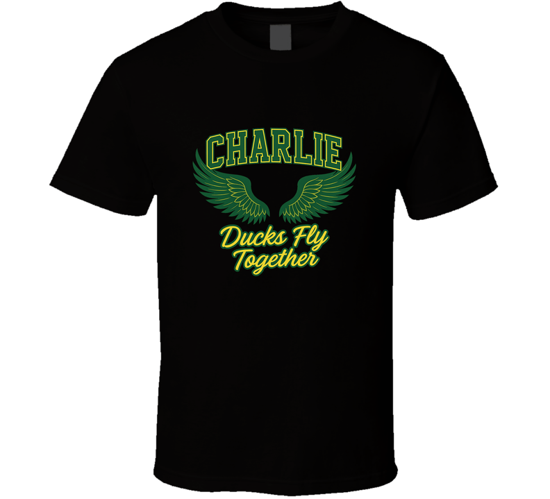 Charlie Kirk Ducks Fly Together, Oregon T Shirt
