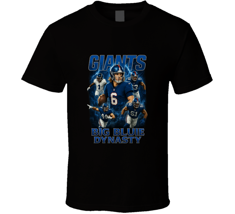 Jaxson Dart  Malik Nabers  Hyatt Skattebo Carter  Giants Future T Shirt