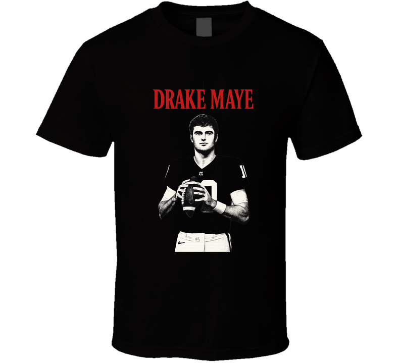 Drake Maye Scarface Parody Movie  Tee T Shirt Drake Maye Scarface Parody Movie  Tee T Shirt