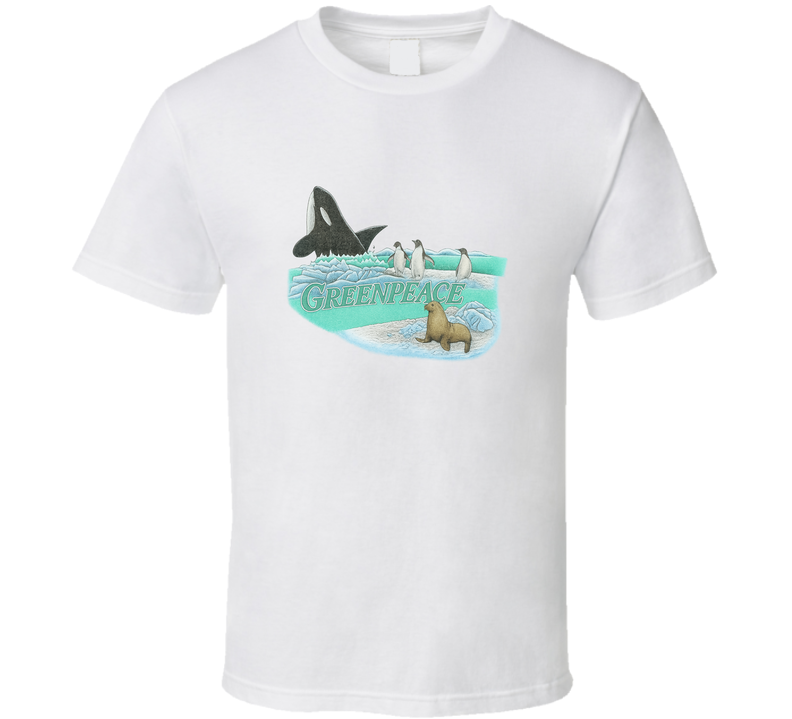 Antarctica Greenpeace Vintage T Shirt Antarctica Greenpeace Vintage T Shirt