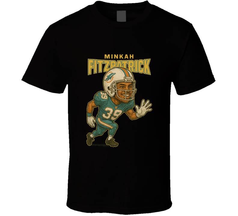 Minkah Fitzpatrick Vintage Retro Caricature Tee T Shirt Minkah Fitzpatrick Vintage Retro Caricature Tee T Shirt