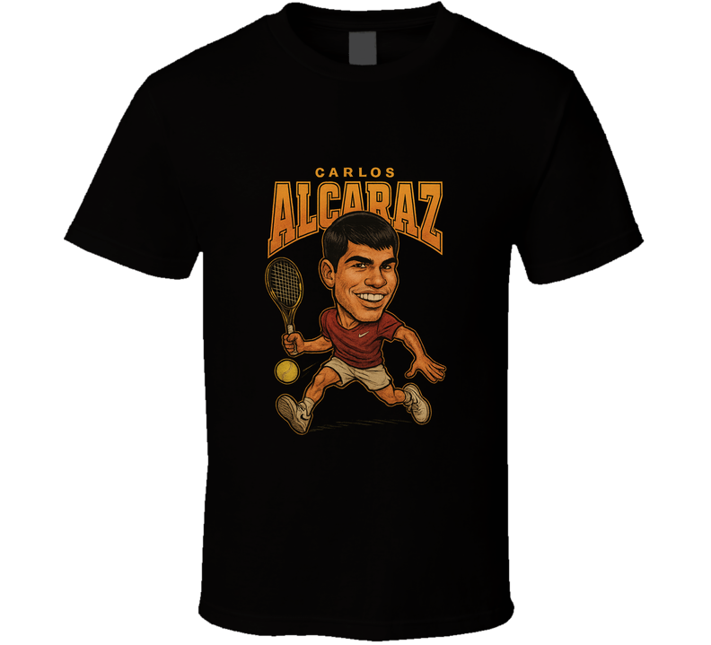 Carlos Alcaraz Vintage Retro Caricature Tee T Shirt Carlos Alcaraz Vintage Retro Caricature Tee T Shirt