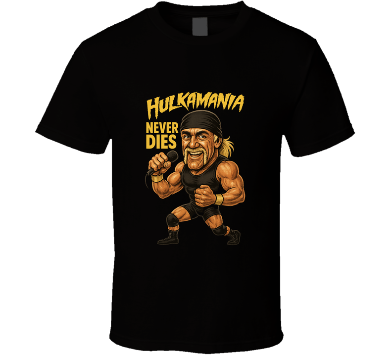 Hulk Hogan Vintage Retro Caricature Tee T Shirt Hulk Hogan Vintage Retro Caricature Tee T Shirt