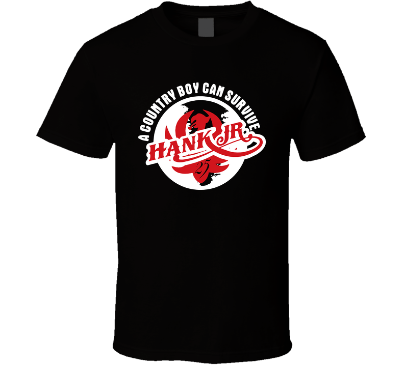 Hank Williams Jr Western Guitar Music Black Unisex T Shirt Hank Williams Jr Western Guitar Music Black Unisex T Shirt