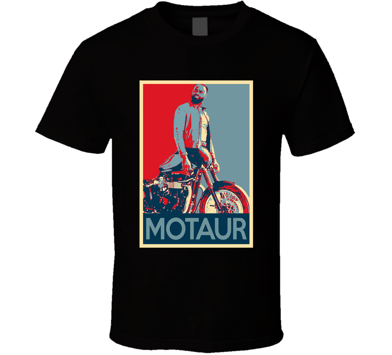 Motaur Hope Poster Half Man Half Motorcycle Progressive Mascot Fan Black Unisex T Shirt Motaur Hope Poster Half Man Half Motorcycle Progressive Mascot Fan Black Unisex T Shirt