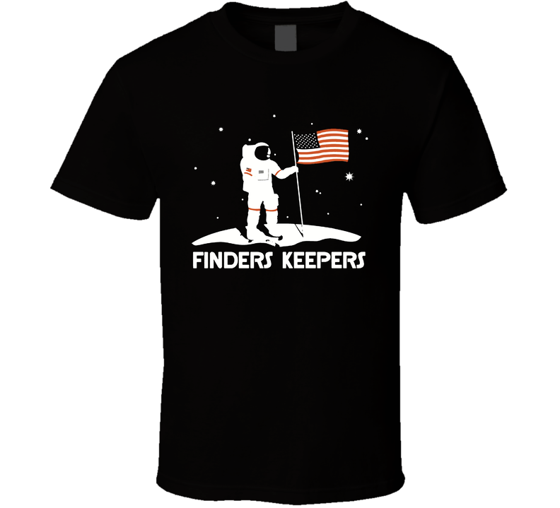 Finders Keepers Funny Moon America Black Unisex T Shirt Finders Keepers Funny Moon America Black Unisex T Shirt