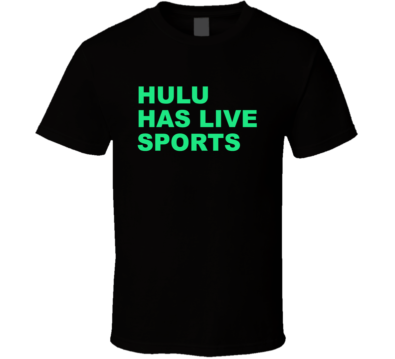 Hulu Has Live Sports Saquon Barkley New York G Football Fan Black Unisex T Shirt