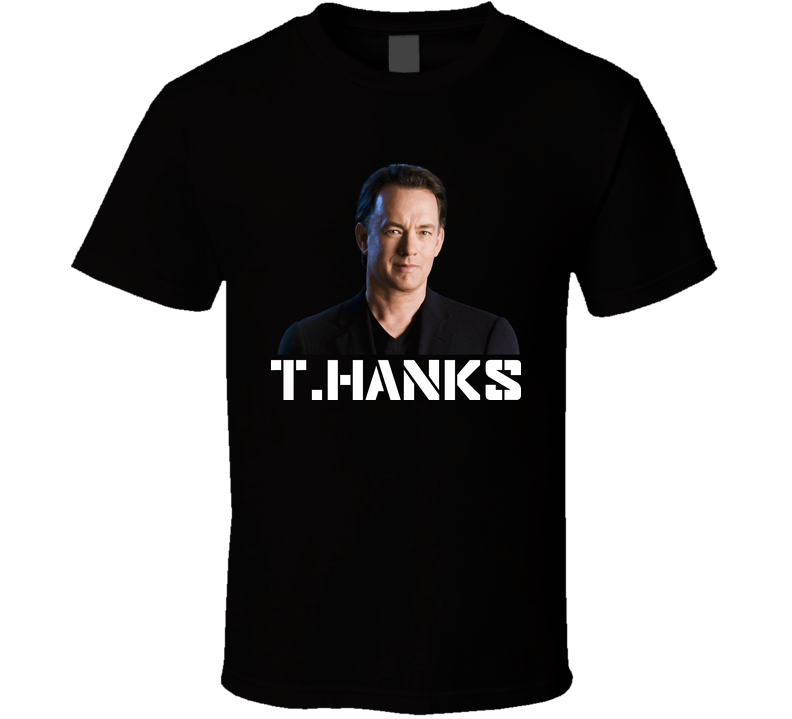 Tom Hanks Movie Actor Black Unisex T Shirt Tom Hanks Movie Actor Black Unisex T Shirt